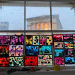 A display from Window Wanderland 2022