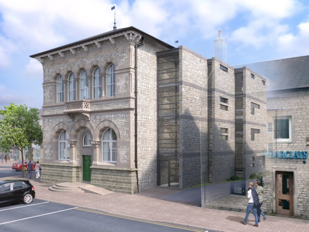 Designs for Town Hall redevelopment in Midsomer Norton